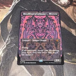 Bloodletter Of Aclazotz X1 Mtg Lost Caverns Of Ixalan Nm Showcase - Image 1