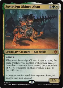 Sovereign Okinec Ahau M The Lost Caverns of Ixalan 240 LP-NM MTG - Image 1