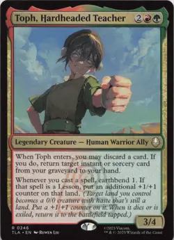 Toph, Hardheaded Teacher R Avatar: The Last Airbender 246 - LP MTG - Image 1