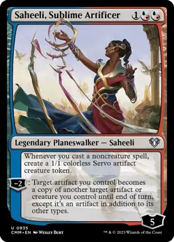 Saheeli, Sublime Artificer 935 U Commander Masters MTG - Image 1