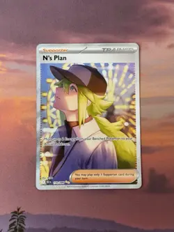 Pokemon TCG - N's Plan - SIR - 170/086 - SV: Black Bolt NM - Image 1