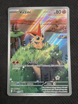 Pokemon TCG Victini IR Promo 208 White Flare Black Bolt NM - Image 1