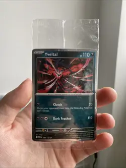 Pokemon TCG - Yveltal 088/132 - EB Games Stamped Cosmos Holo Promo SEALED - NM - Image 1