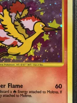 2009 POKEMON PLATINUM SUPREME VICTORS #149 MOLTRES-HOLO PSA 8 - Image 2