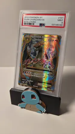 2016 Pokemon XY Evolutions #101 FA/M Charizard EX PSA 9 MINT - Image 1