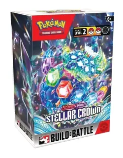 Pokemon TCG Scarlet & Violet sv Stellar Crown Build and Battle Box Sealed NIB - Image 1