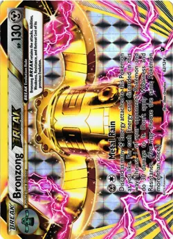 Pokemon TCG Bronzong BREAK Fates Collide 62/124 LP - Image 1
