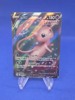 Pokemon Fusion Strike Mew V 250/264 Full Art Ultra Rare NM - Image 1