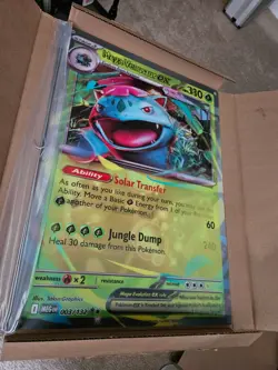 Pokemon TCG Mega Evolution Lenticular Ivysaur and Mega Venusaur - Image 3