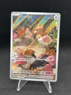 Spearow 151/132 | Pokemon TCG Mega Evolutions Illustration Rare Holo NM - Image 1