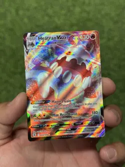 Heatran VMAX 026/189 Ultra Rare Astral Radiance Pokemon TCG - Image 2