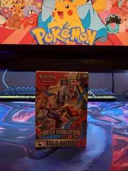 Pokemon TCG Mega Evolution Build and Battle Box Factory Sealed Brand New - Image 1