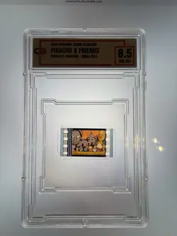 ⭐ Pokemon Pikachu’s Vacation Graded Movie Cell! Zard,Bulb,Squirt,Etc. CG 8.5 ⭐ - Image 1