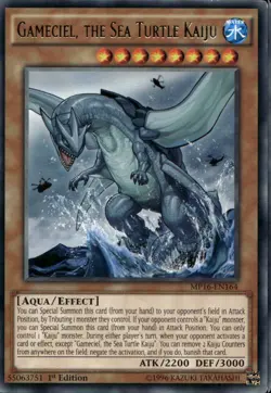 Gameciel, the Sea Turtle Kaiju 1st Ed Rare Mixed Sets Yu-Gi-Oh! - Image 1