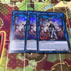 Yugioh! 3X Marincess Aqua Argonaut LED9-EN034 Ultra 1st Ed Yu-gi-oh! X3 WATER - Image 1