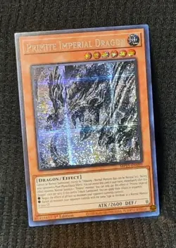 Primite Imperial Dragon *PRISMATIC SECRET RARE* MP25-EN099 1st NM/M | Yugioh! - Image 1