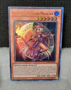 Yu-Gi-Oh! Apprentice Illusion Magician *ULTRA RARE* RA04 - EN023 1st Edition NM - Image 1
