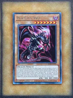 Yugioh Red-Eyes Soul MAZE-EN012 Rare 1st Ed NM - Image 1