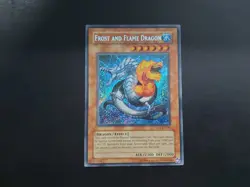 Yugioh - Frost and Flame Dragon TAEV-EN033 Secret Rare Foil Bleed - Image 1