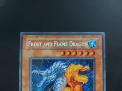 Yugioh - Frost and Flame Dragon TAEV-EN033 Secret Rare Foil Bleed - Image 2
