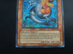 Yugioh - Frost and Flame Dragon TAEV-EN033 Secret Rare Foil Bleed - Image 3