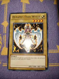 1x Dunames Dark Witch TU04-EN006 Rare VLP - Image 1