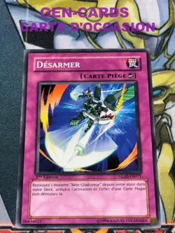 CARTE Yu Gi Oh DESARMER GLAS-FR071 1ere edition NEAR MINT - Image 1