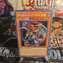 Yugioh Chaos Emperor Dragon Envoy of The End IOC EN000 Secret Rare NM - Image 1