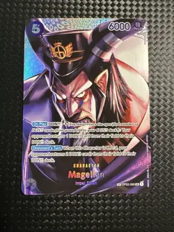 📈One Piece Card Game TCG English OP02-085 Magellan(SP)Alternate Art Super Rare - Image 2