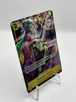 One Piece CCG Kouzuki Hiyori OP06-106 Alt Art SR - English - NM - Image 1
