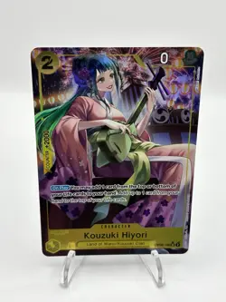 One Piece CCG Kouzuki Hiyori OP06-106 Alt Art SR - English - NM - Image 2