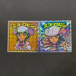 S0688 Nico Robin Prism Holo Japanese One Piece Wafer Stickers Lotte - Image 1
