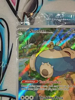 POKEMON Snorlax SVP 051 SEALED Illustration Rare Scarlet & Violet ETB Promo Card - Image 2