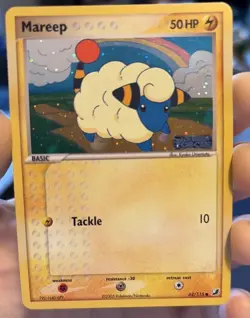 Pokemon TCG Mareep Card 62/115 Unseen Forces Holo Stamped - Image 1