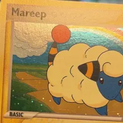 Pokemon TCG Mareep Card 62/115 Unseen Forces Holo Stamped - Image 5