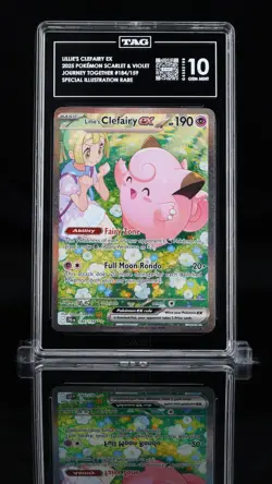 TAG 10 Lillie's Clefairy ex 184/159 Sv09: Journey Together - Pokemon Card - Image 1