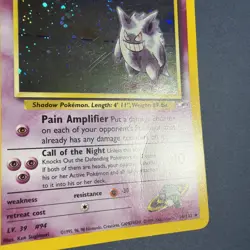 Pokemon Card Sabrina's Gengar Holo Gym Heroes Set 14/132 2000 Vintage Swirl 💫 - Image 3