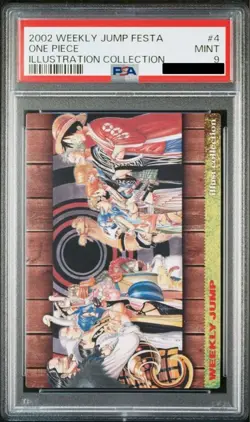 PSA9 2002 ONE PIECE Jump Festa Promo Card Japanese - Image 1