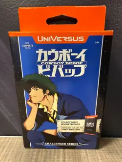 *NIB* Challenger Series Cowboy Bebop Deck [60 Cards, Collector's Booster & More] - Image 1