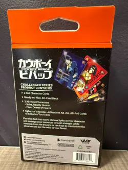*NIB* Challenger Series Cowboy Bebop Deck [60 Cards, Collector's Booster & More] - Image 2
