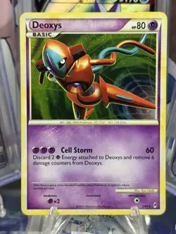 2011 Deoxys 2/95 Holo Pokemon Card Call of Legends Series - Image 1