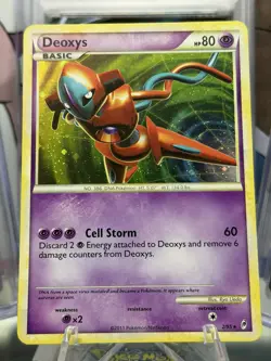 2011 Deoxys 2/95 Holo Pokemon Card Call of Legends Series - Image 2