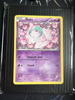 Ralts RC8/RC25 Legendary Treasures Radiant Collection Holo Pokemon Card - Image 2