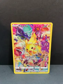 Pokemon TCG Pikachu Crown Zenith Alternative Art Holo Card 160/159 - Image 1