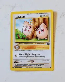 Pokemon Card Igglybuff # 36 - Black Star Promo - Image 1