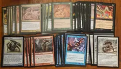 52 Sliver Creature Cards Mixed Colors Magic The Gathering 1993-2006 Vintage - Image 1