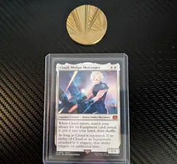 MTG Final Fantasy - Card #10: Cloud, Midgar Mercenary (Non-Foil) - Image 1