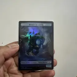 Magic The Gathering Final Fantasy Foil Sephiroth, One-Winged Angel Token #0024 - Image 2