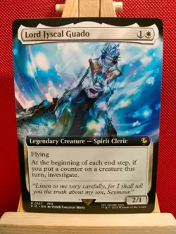 Lord Jyscal Guado (Extended Art) - Final Fantasy Commander - NM - MTG - Image 1