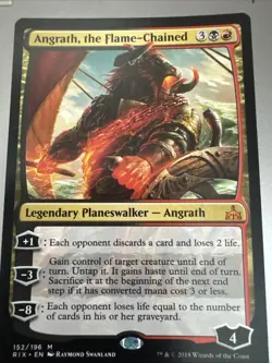 Angrath, the Flame-Chained Rivals of Ixalan Regular - Image 1